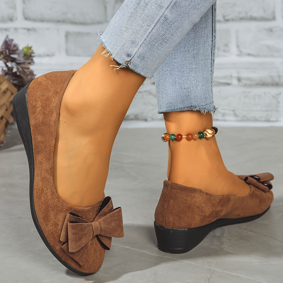 Amira | Bow Comfort Wedge Shoes