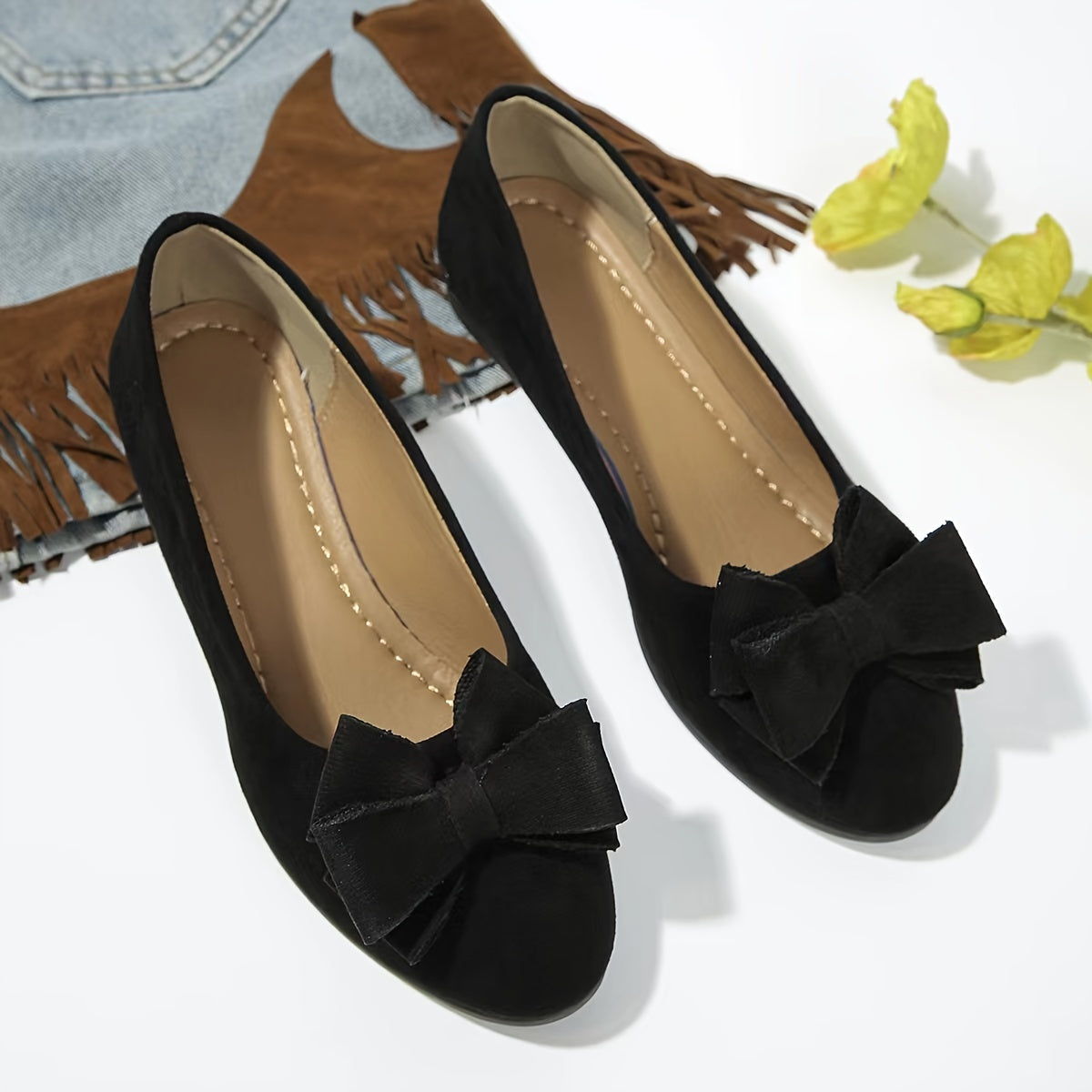 Amira | Bow Comfort Wedge Shoes