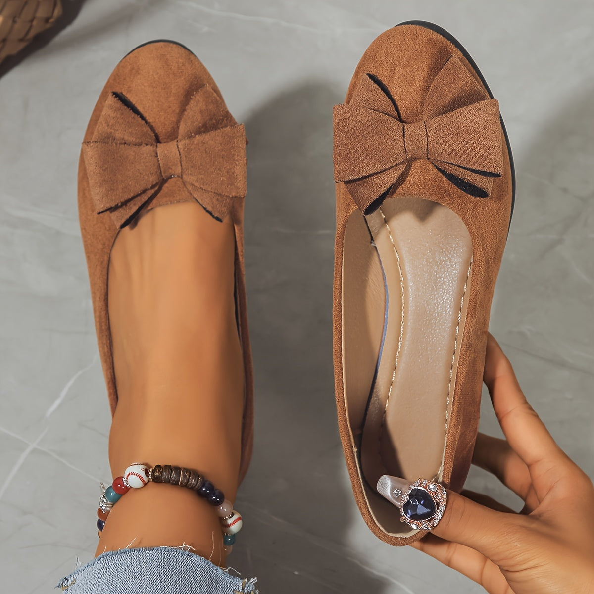 Amira | Bow Comfort Wedge Shoes
