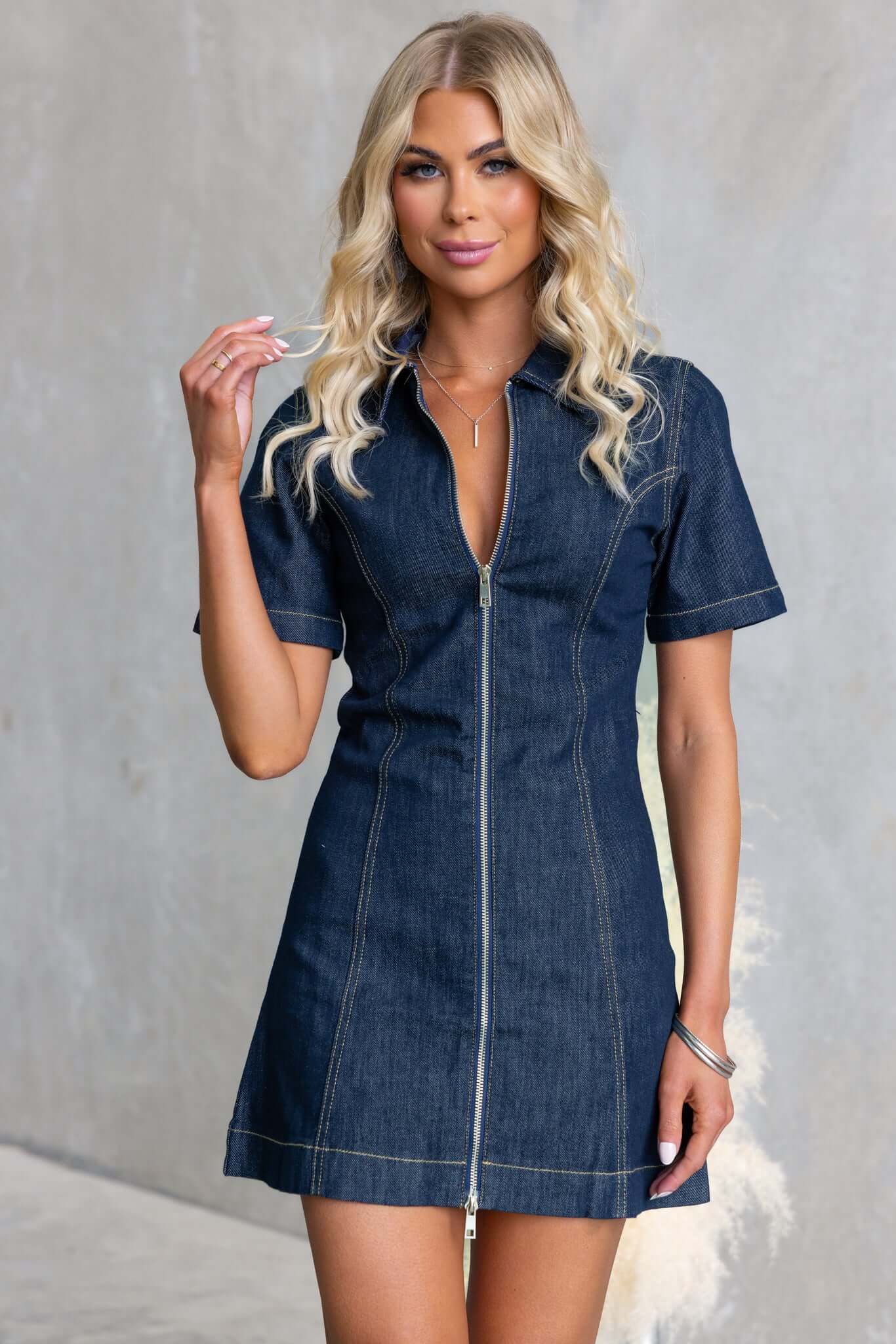 Jamaya Denim Dress