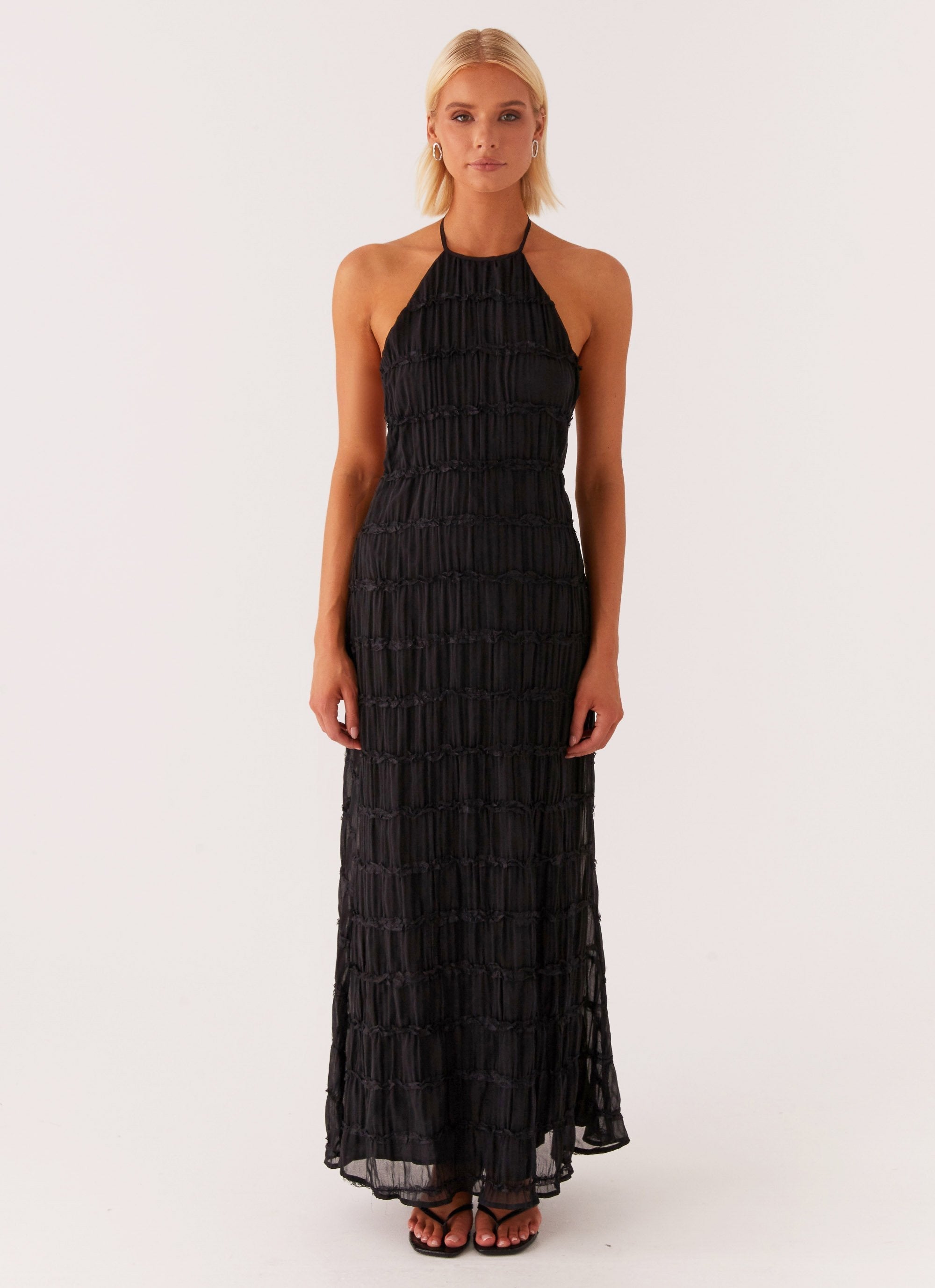 Lucie | Ruched Maxi Dress