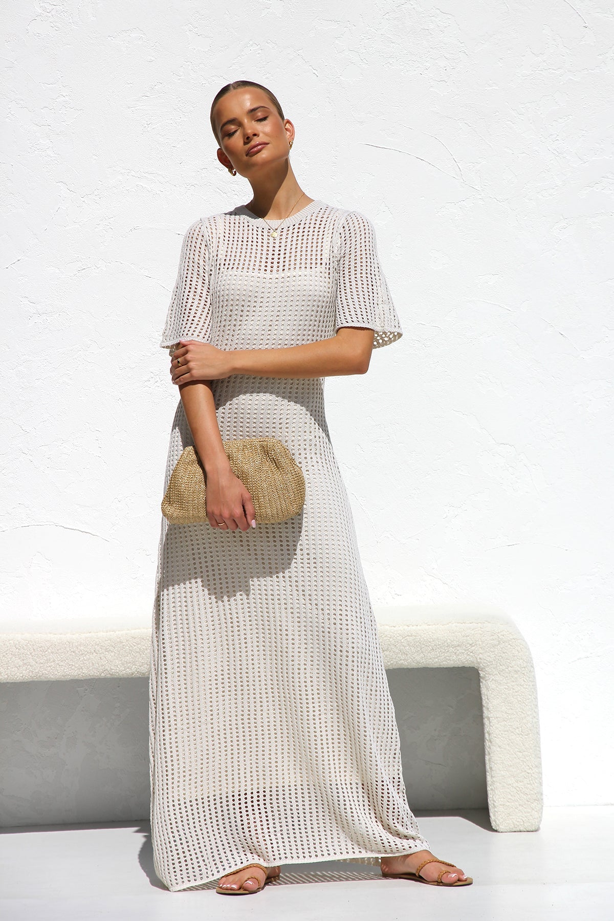 Christina Dress BEIGE