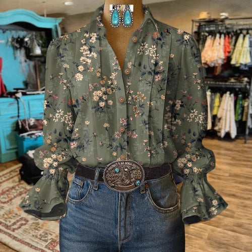 Elena | Vintage Ethnic Blouse