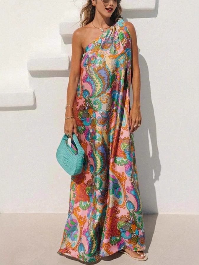Lilly | Rainbow Maxi Dress