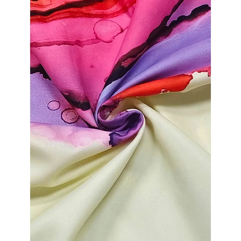 Elara | Artistic Bloom Maxi Dress