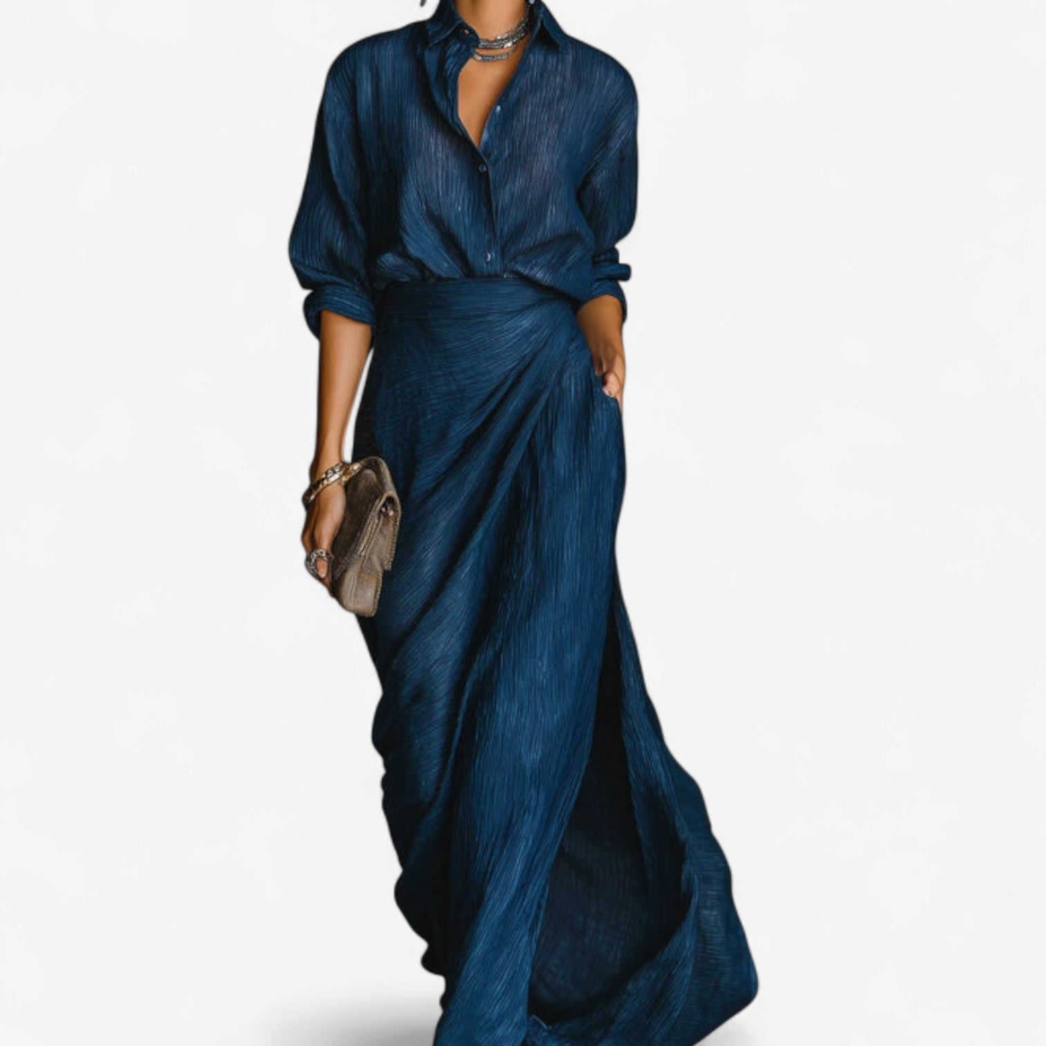 Marina | Maxi Ocean Dress