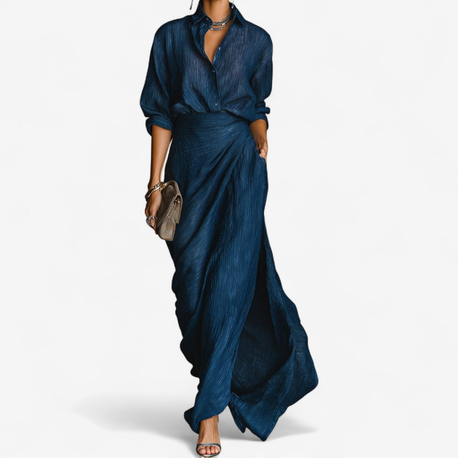 Marina | Maxi Ocean Dress