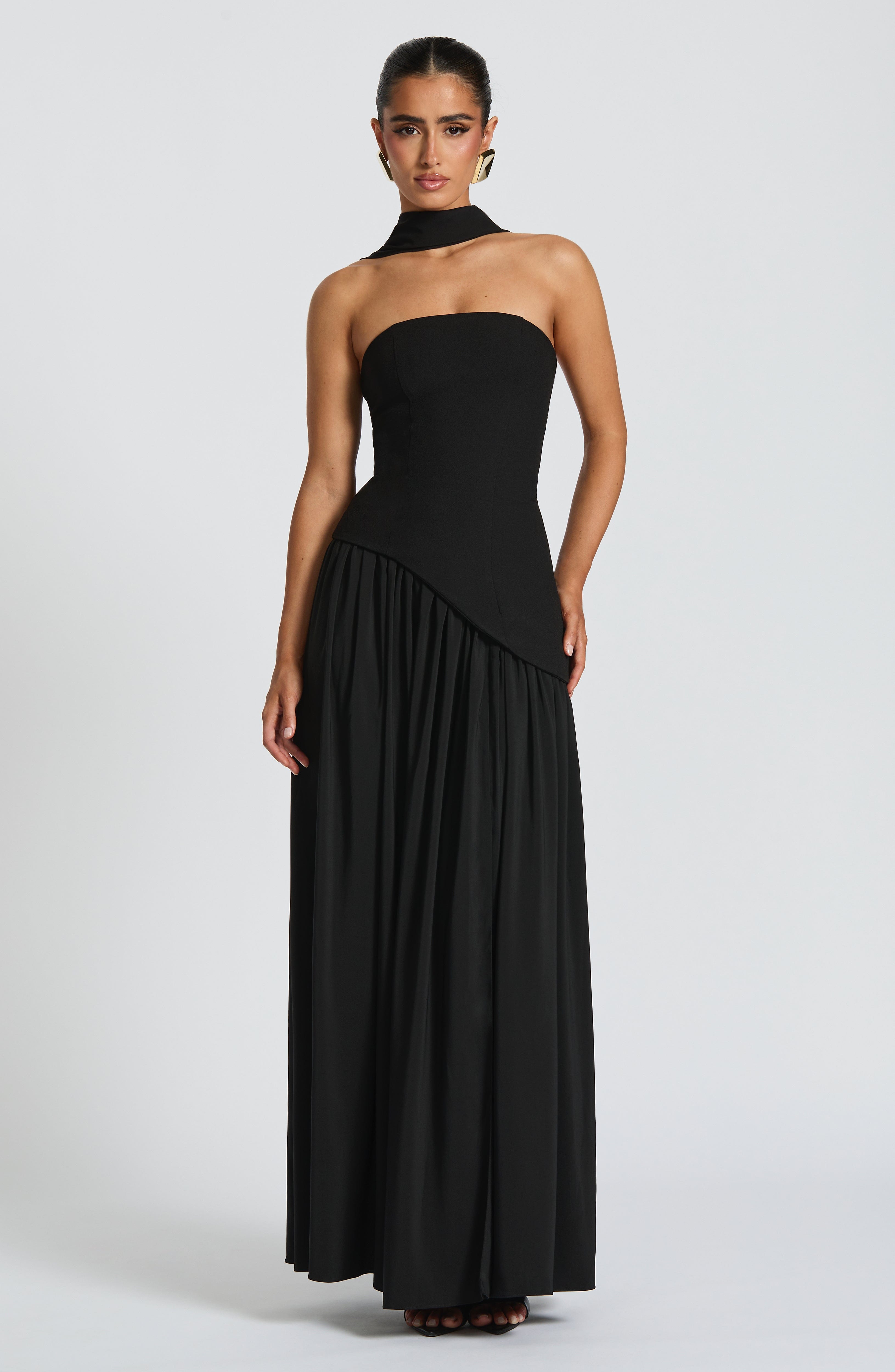 Vivian | Twilight Bloom Maxi Dress