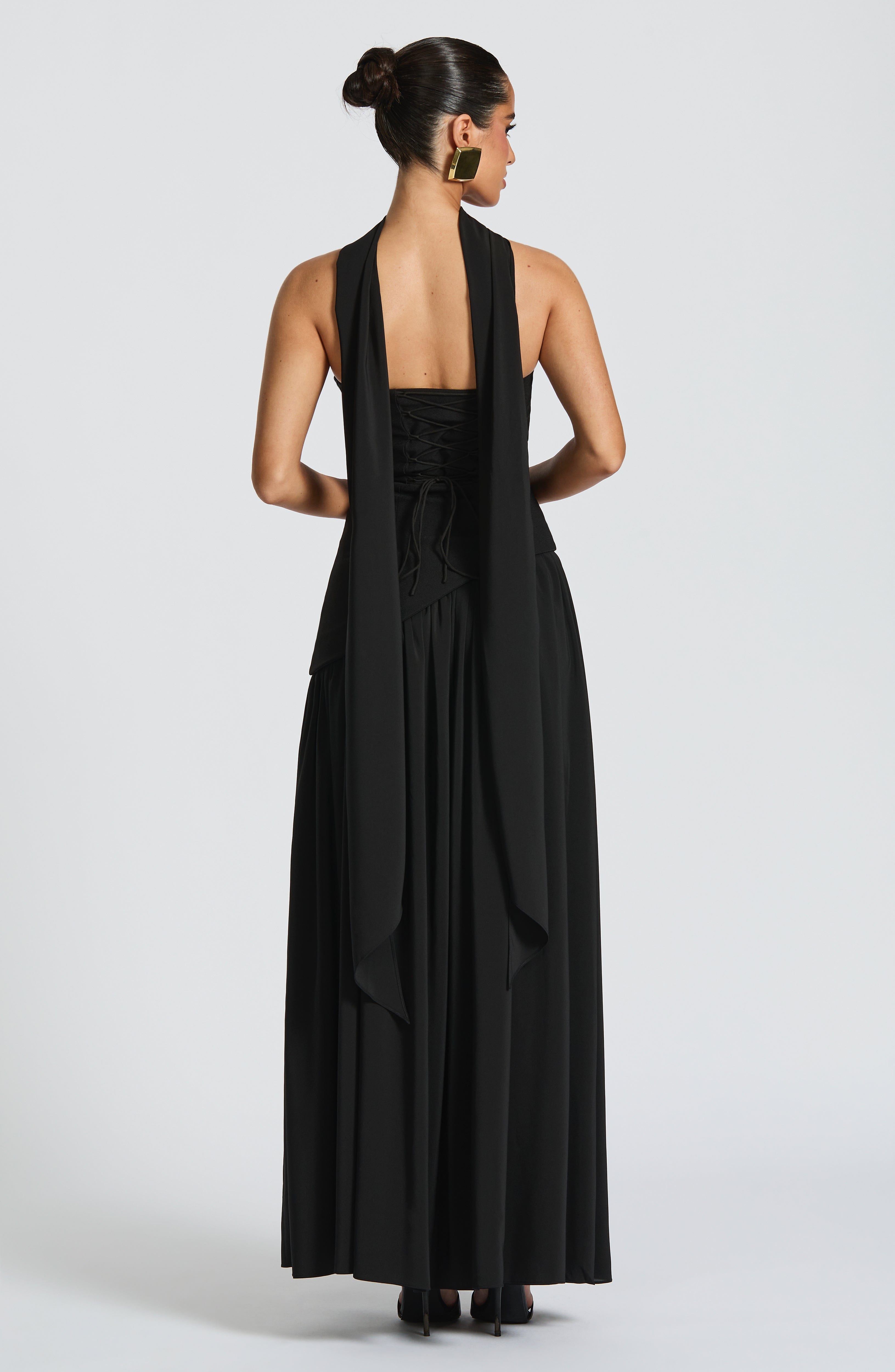 Vivian | Twilight Bloom Maxi Dress