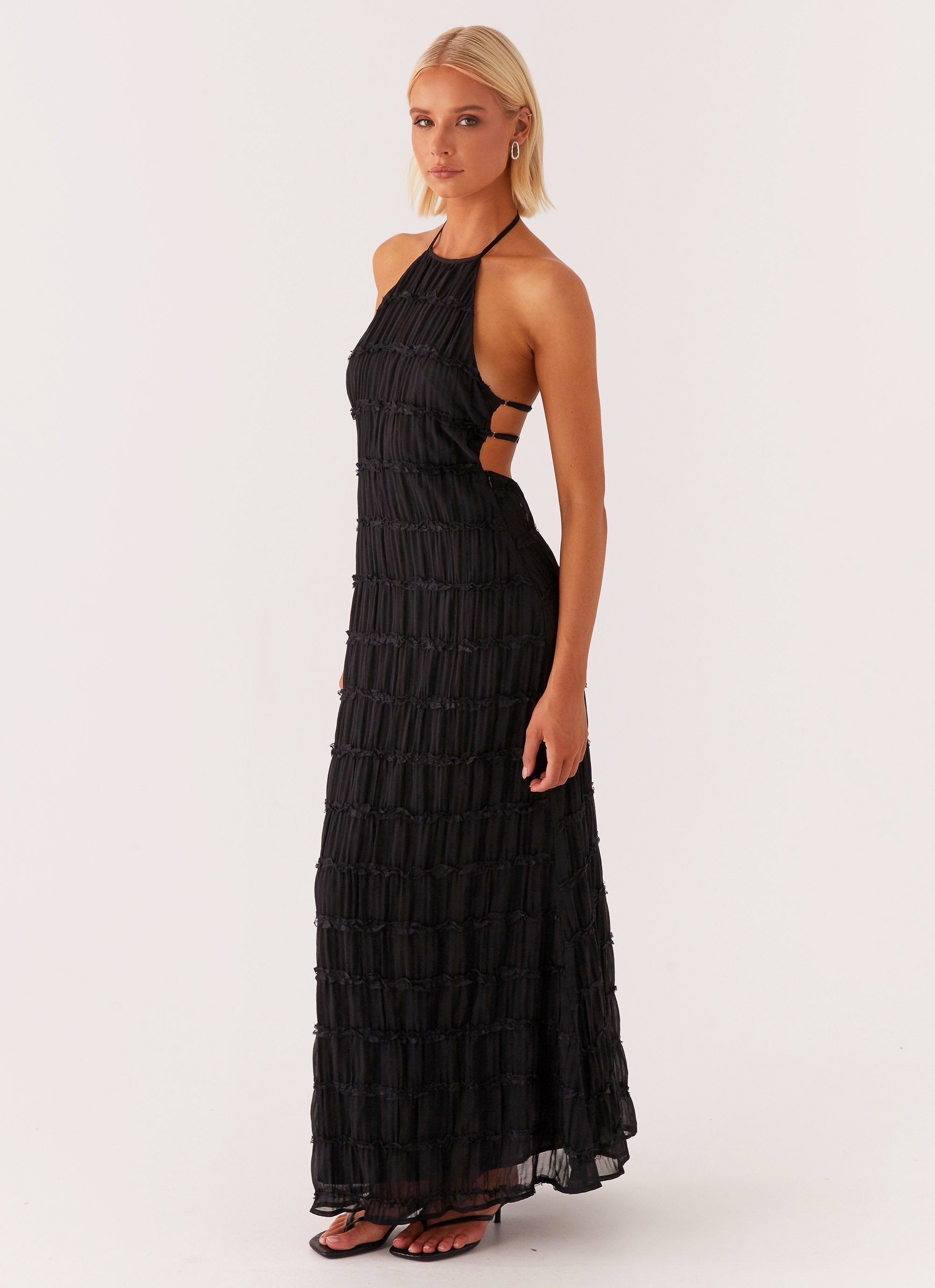 Lucie | Ruched Maxi Dress