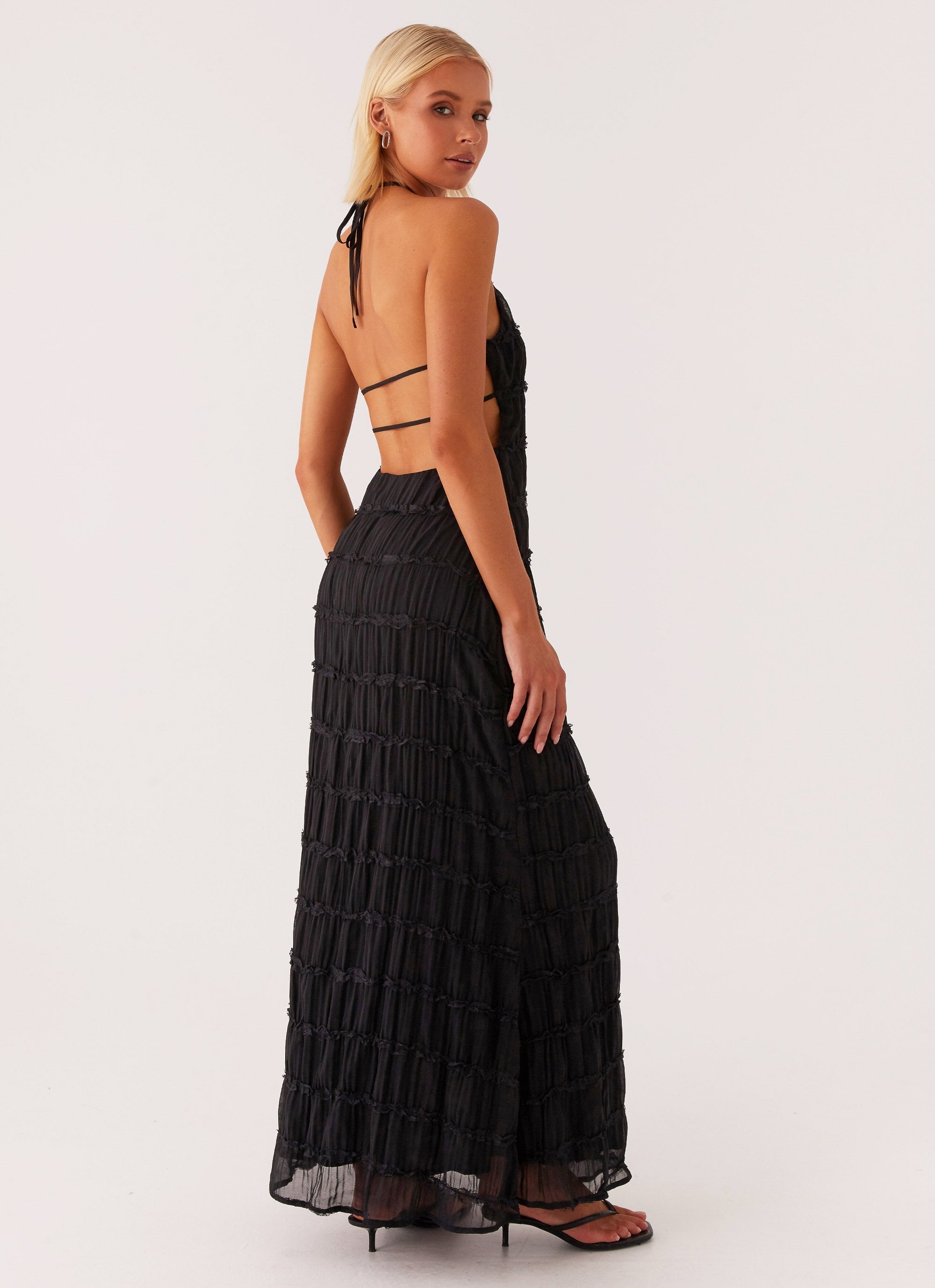 Lucie | Ruched Maxi Dress