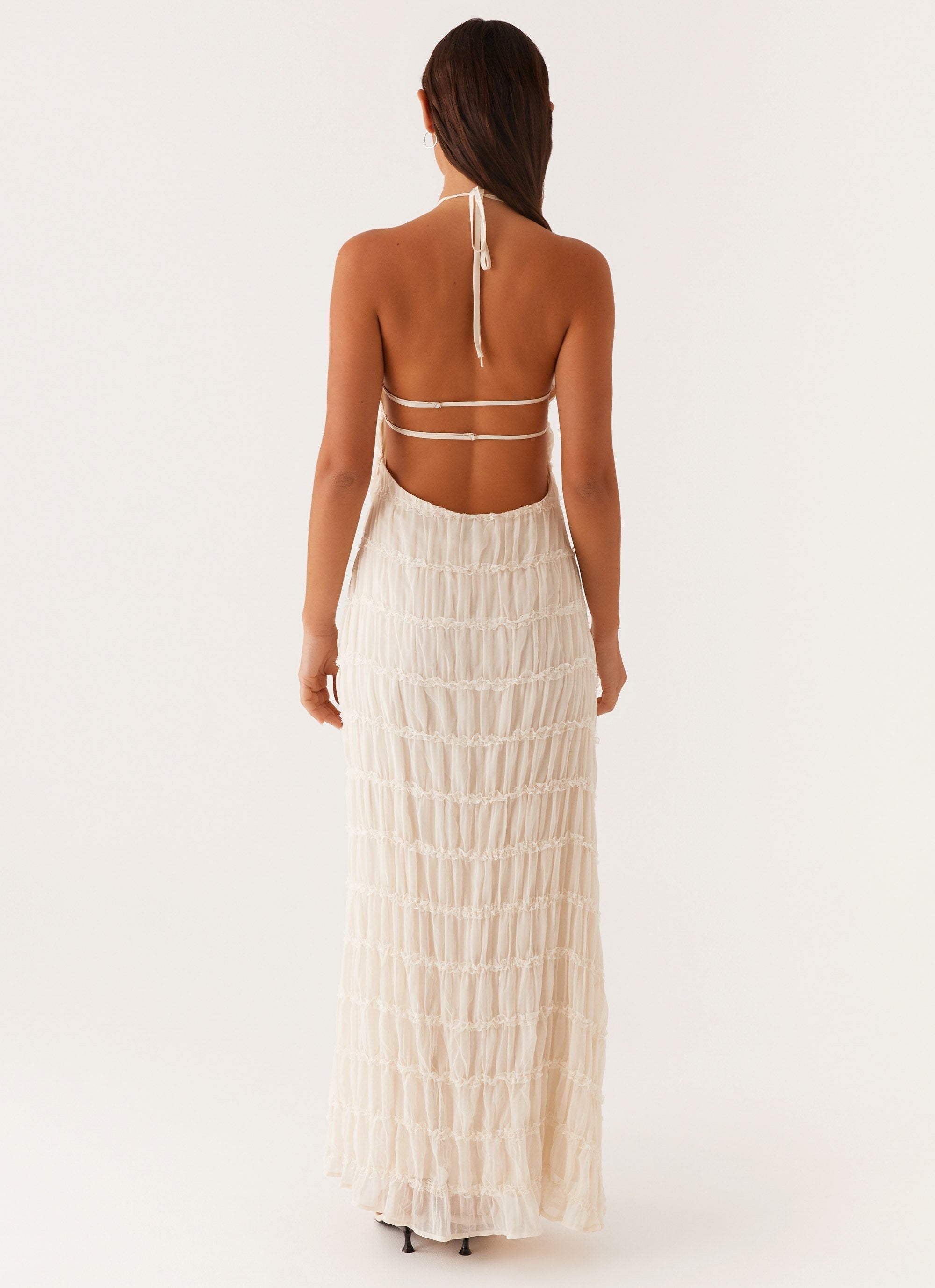 Lucie | Ruched Maxi Dress