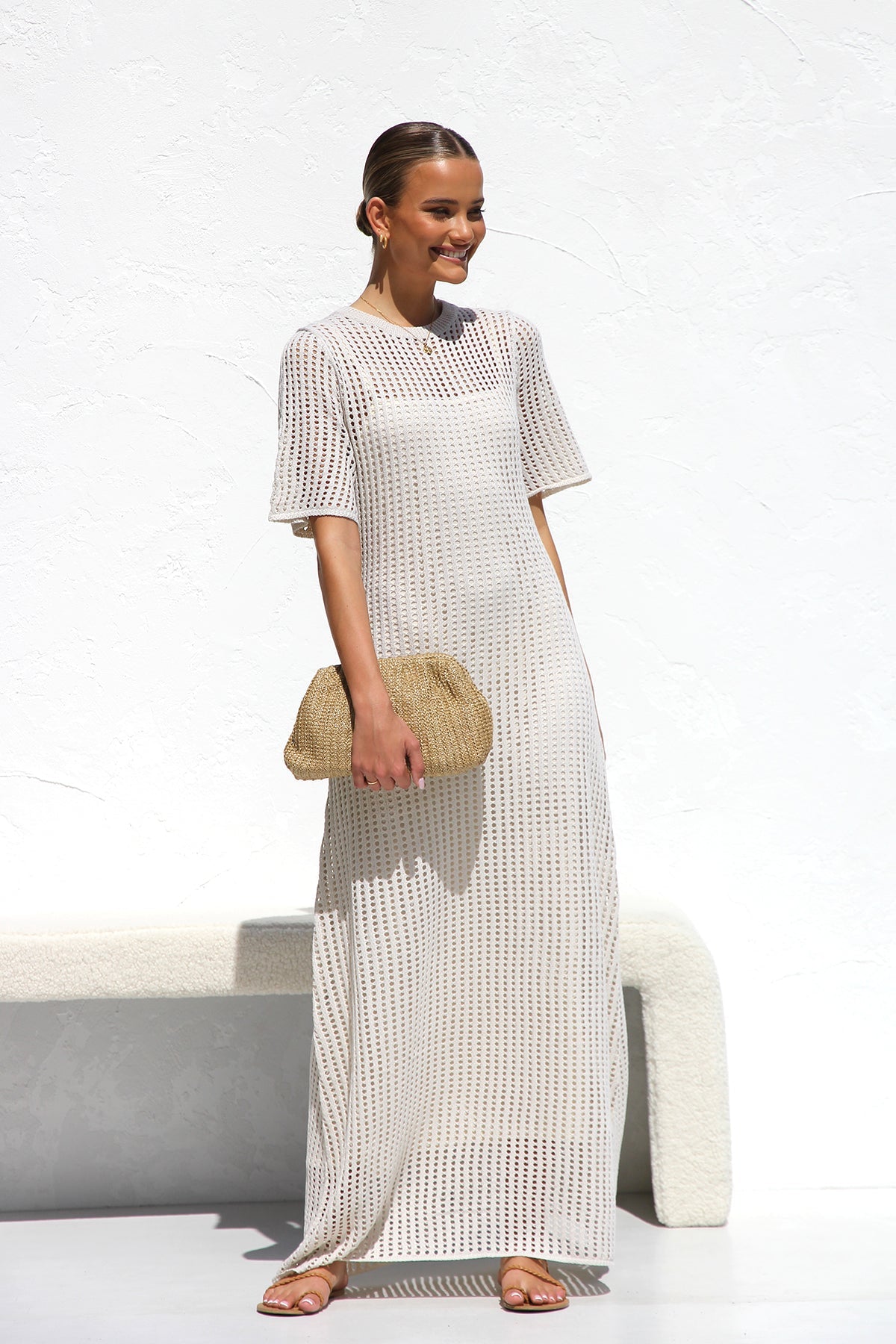 Christina Dress BEIGE