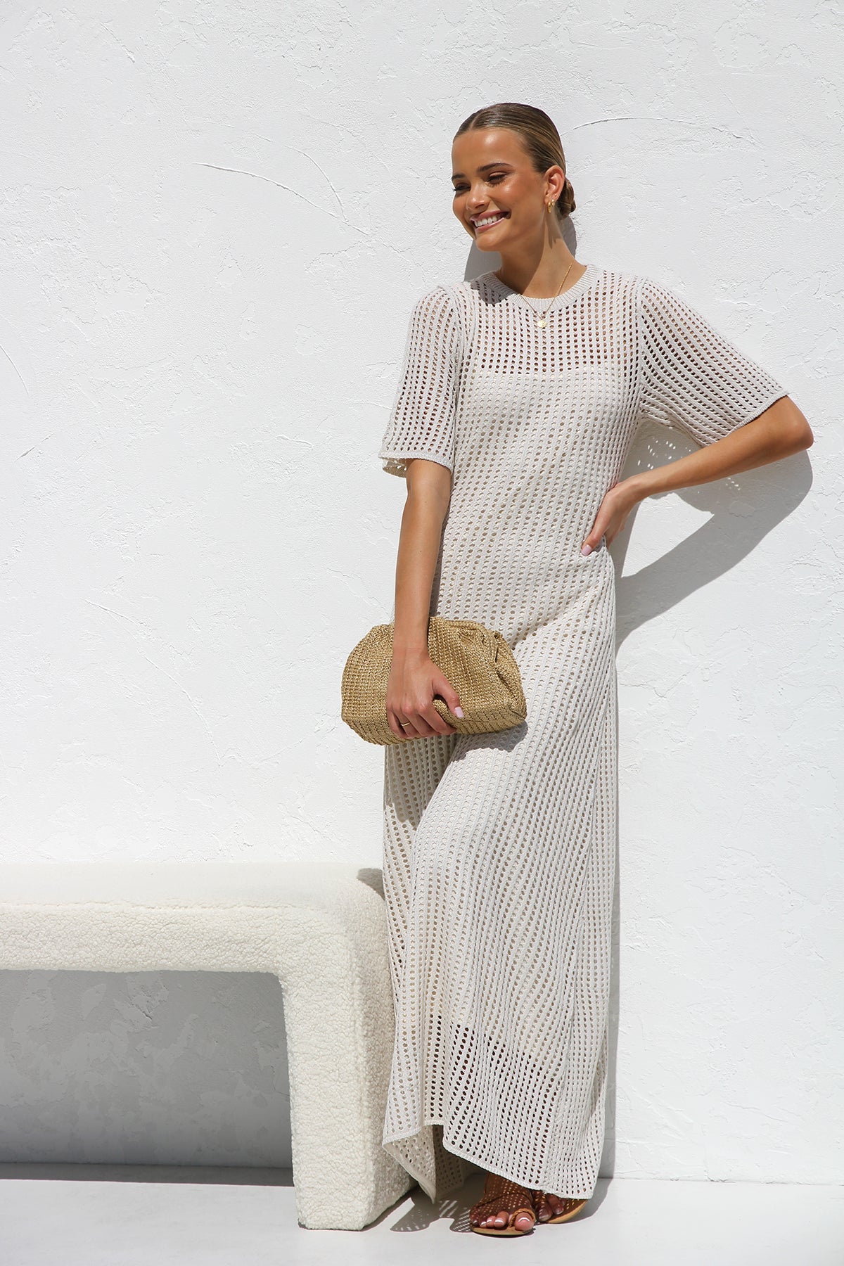 Christina Dress BEIGE