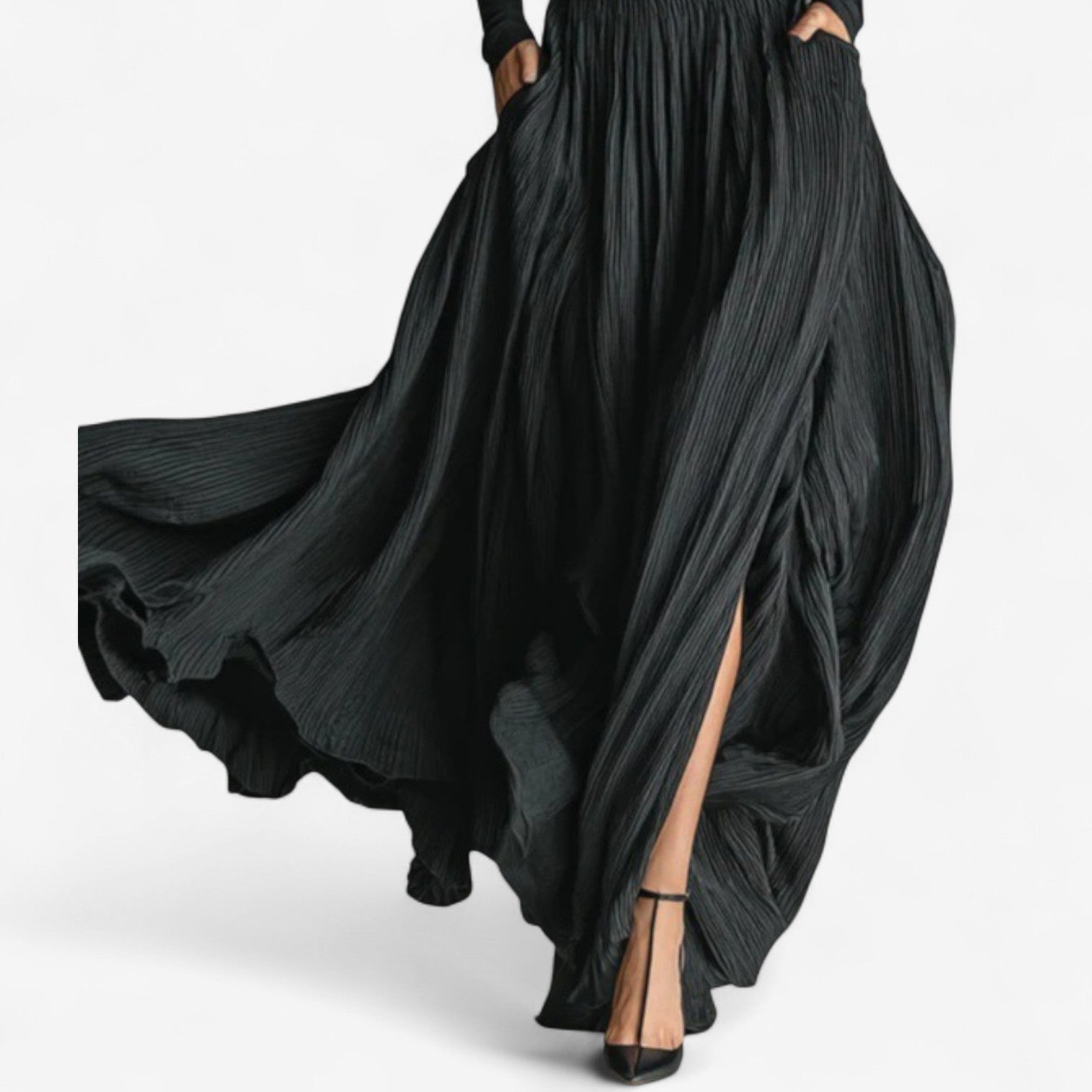 Sofia | Elegant High-Waist Maxi Skirt