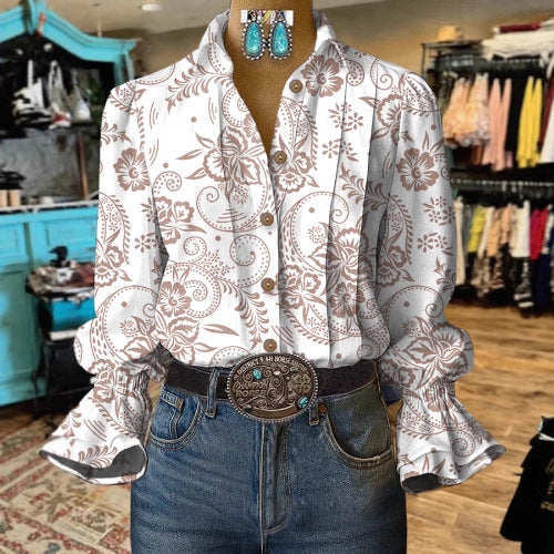 Elena | Vintage Ethnic Blouse