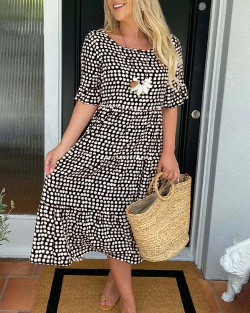 Amelie | Ocean Breeze Midi Dress