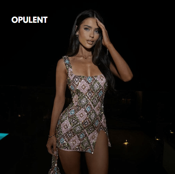 Gyselle | Sparkle Mini Dress