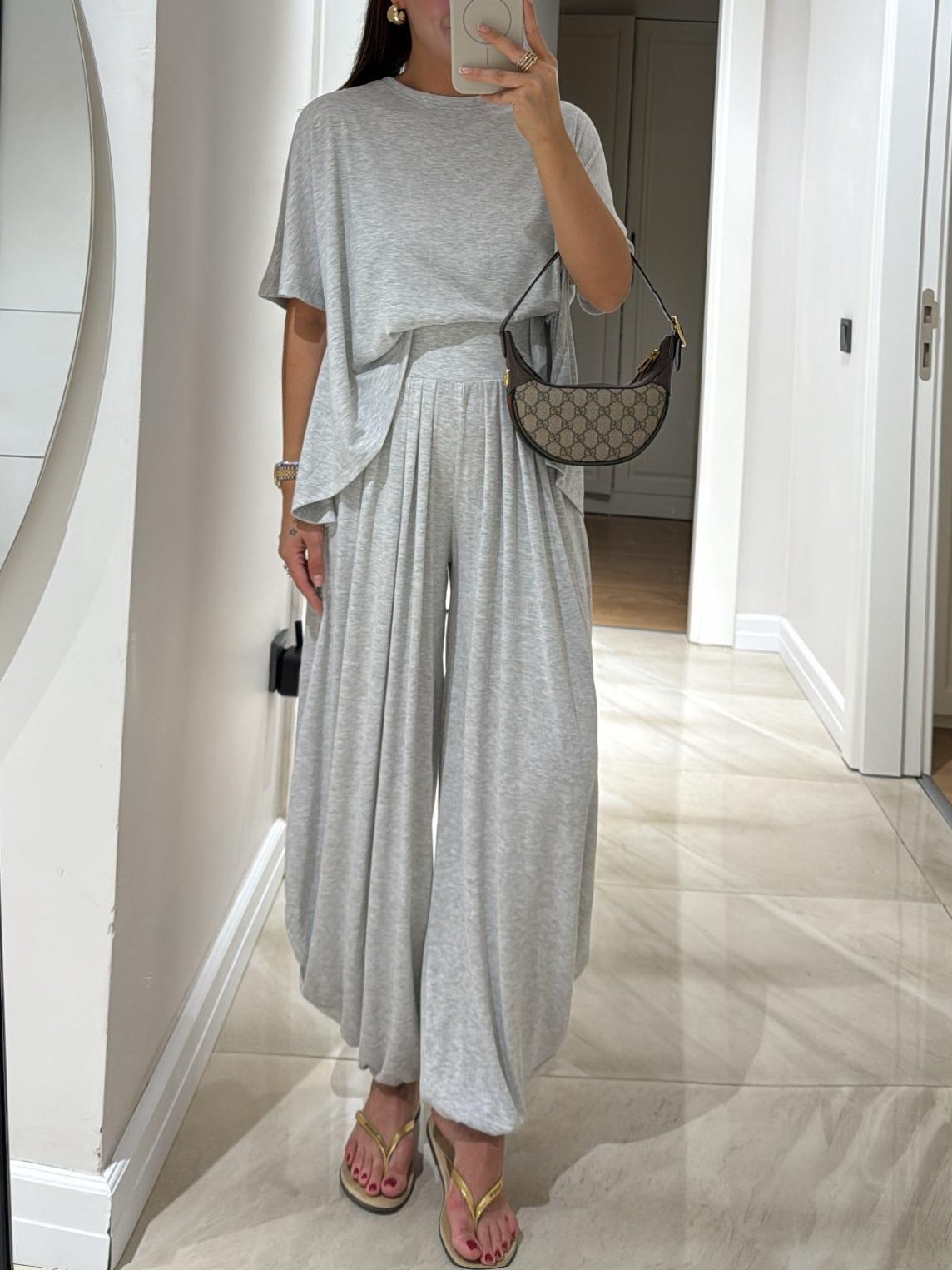 Elise | Lounge Top & Palazzo Pants Set
