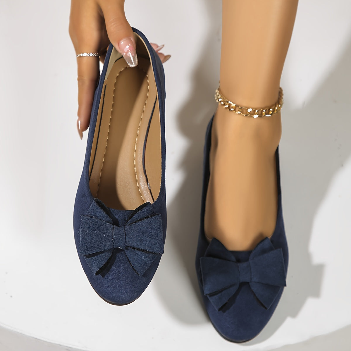 Amira | Bow Comfort Wedge Shoes