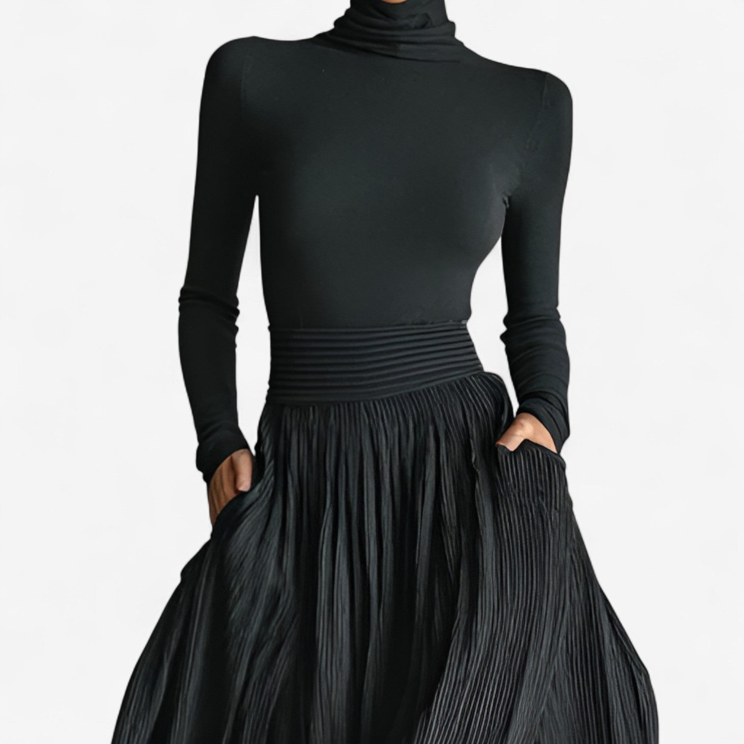 Sofia | Elegant High-Waist Maxi Skirt