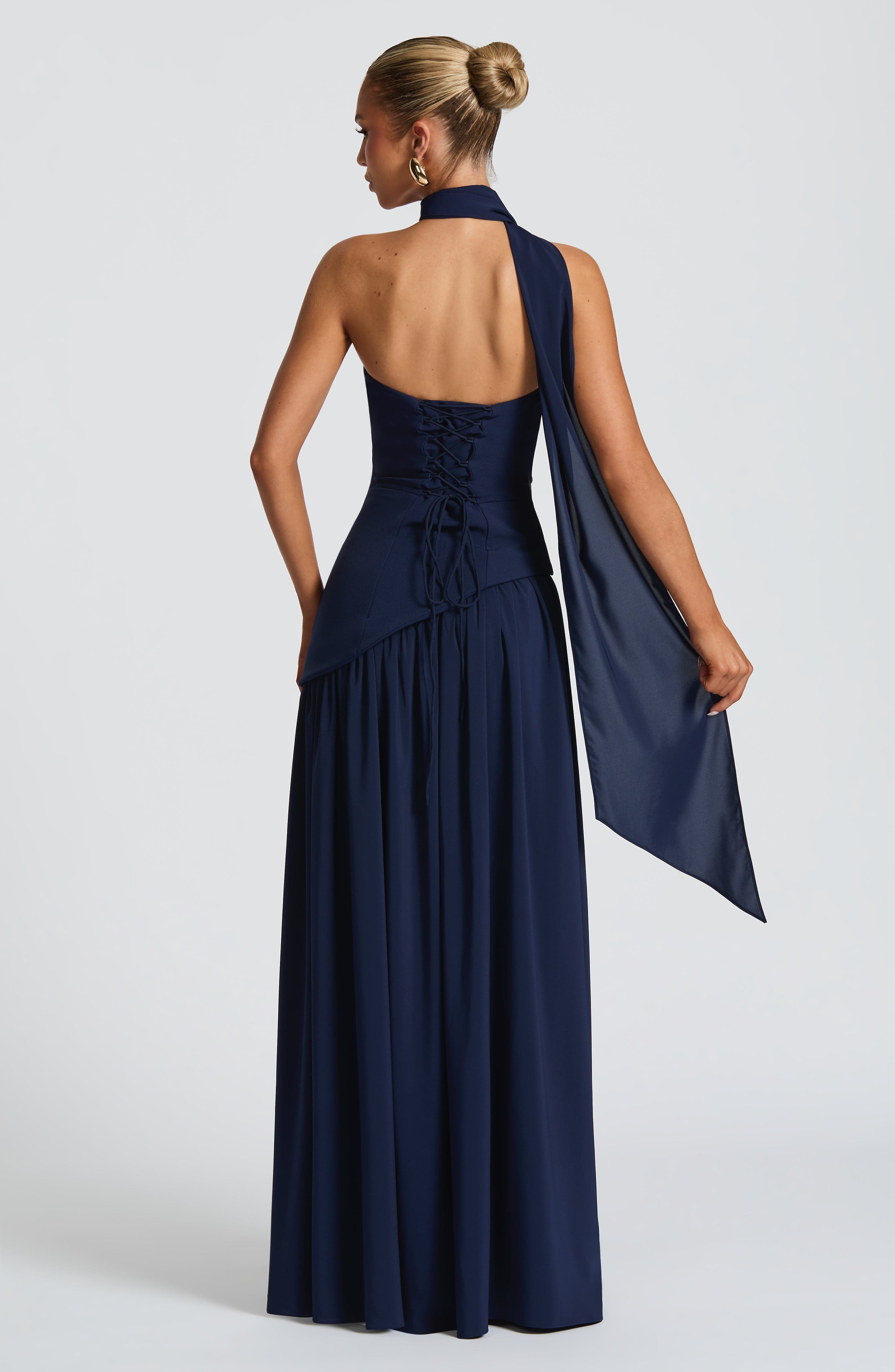 Vivian | Twilight Bloom Maxi Dress